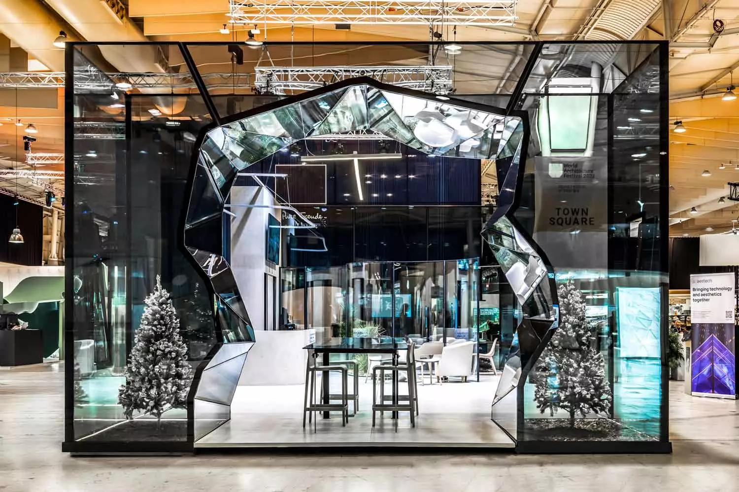 rahmenlose, hochfeste Isolierglaseinheiten