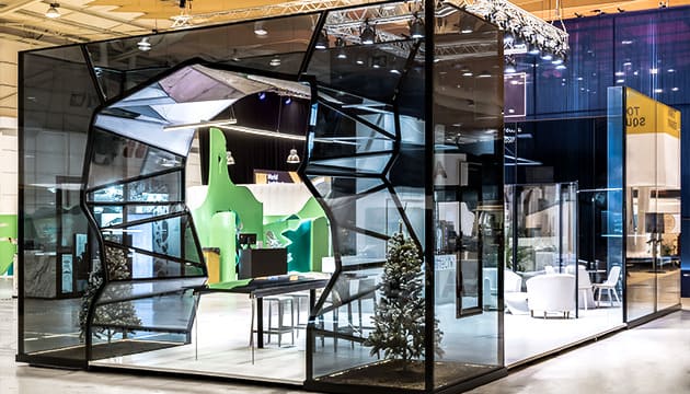 Aestech-Stand auf dem "World Architecture Festival 2022" in Lissabon