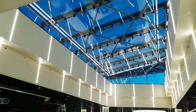 Купольне накриття торгового центру Smart Plaza Polytech, Київ, Україна