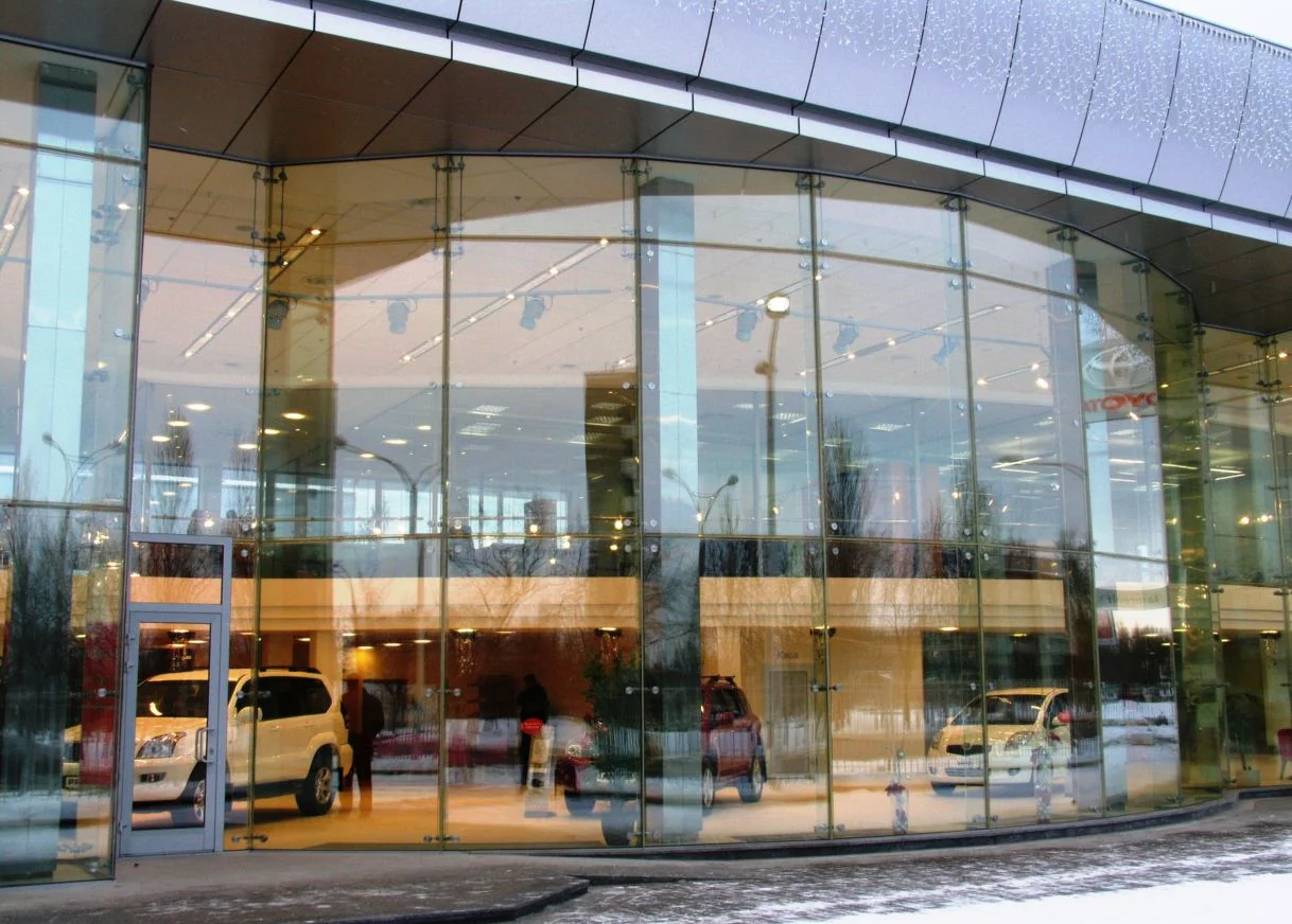 Toyota showroom Autosummit in Kyiv