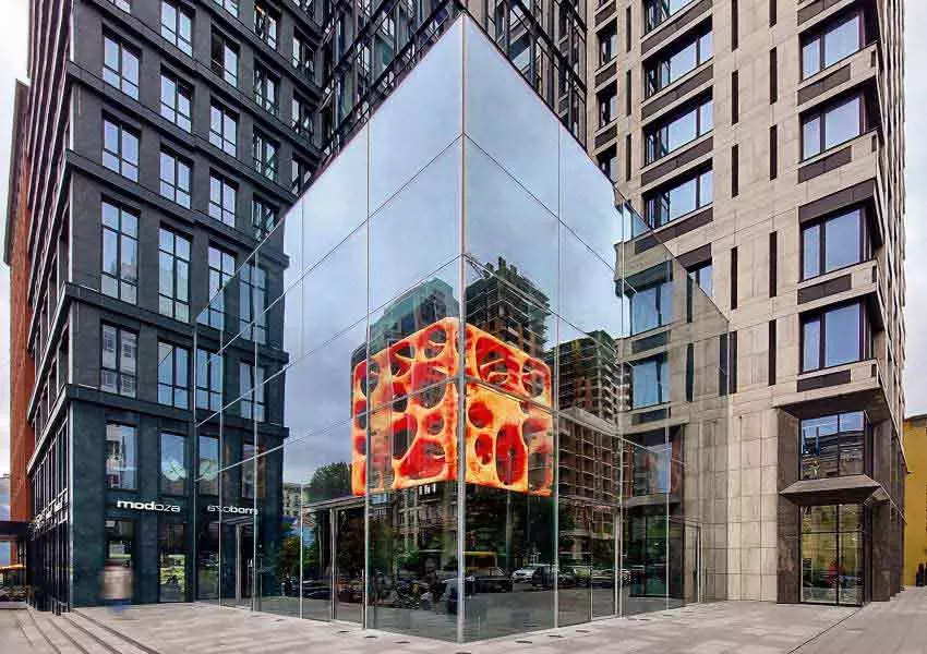 Chicago Cube, Wohnkomplex "Chicago", Kyiv, Ukraine