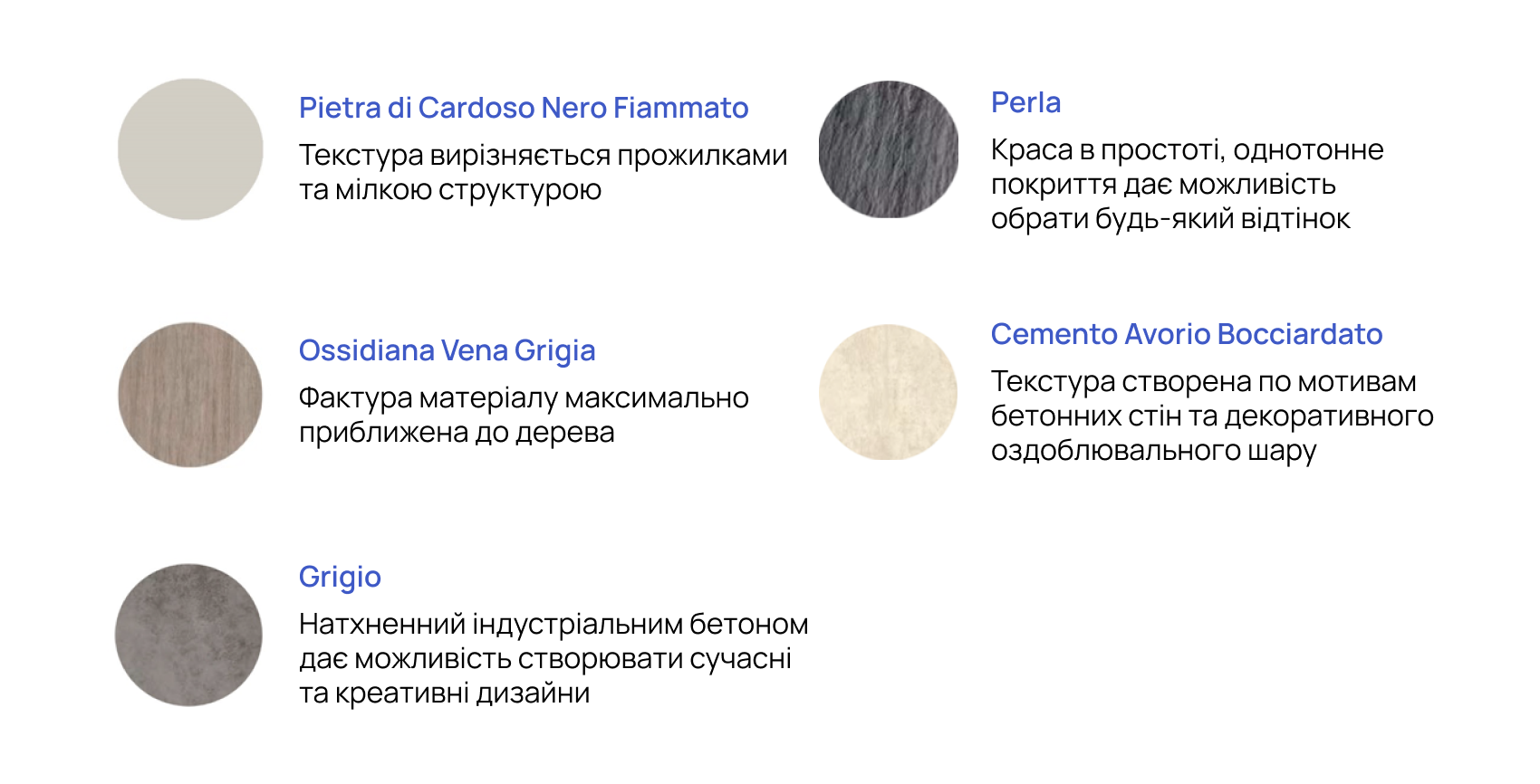 палітра кольорів стінових панелей