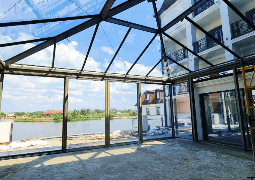 Kuppelsystem für einen Restaurantsaal, Kyiv