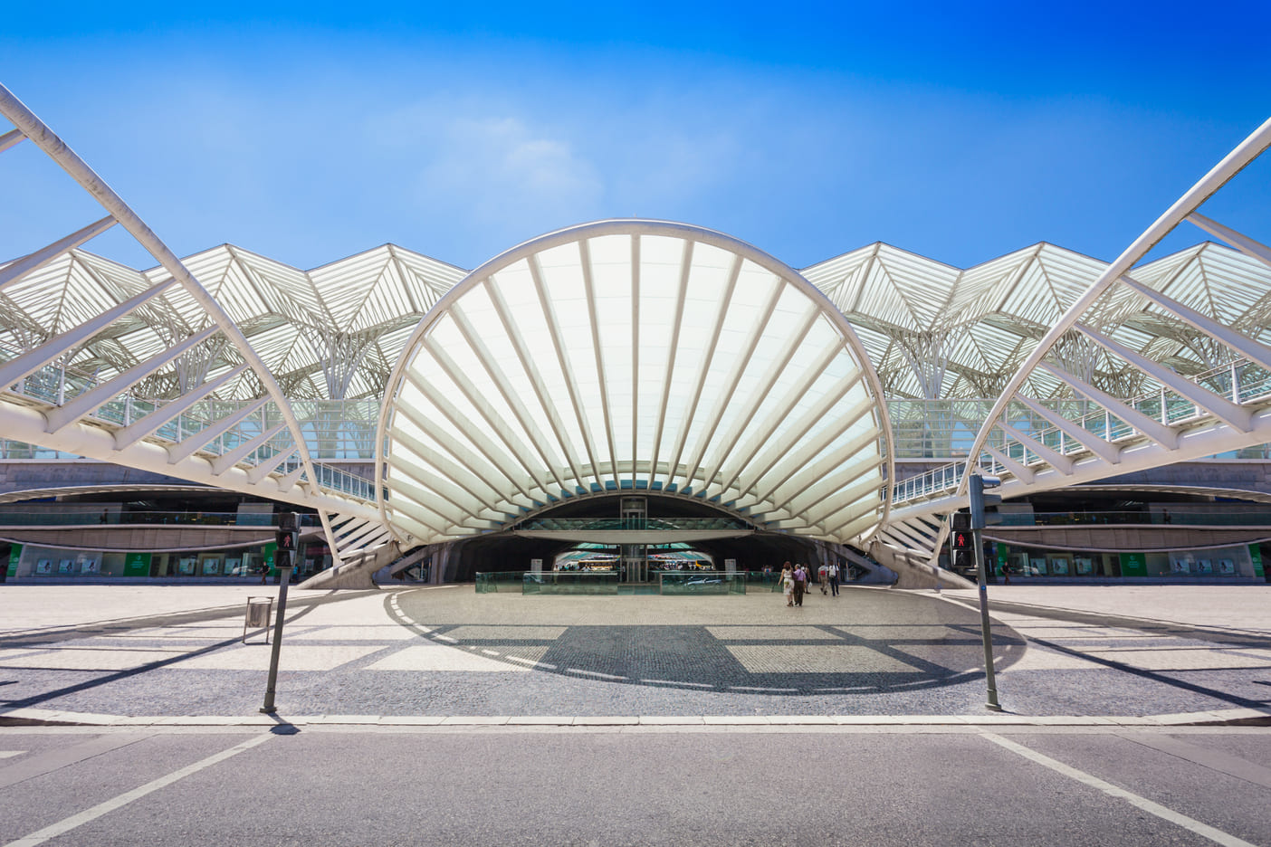 Oriente Railway Station. Architect Santiago Calatrava.