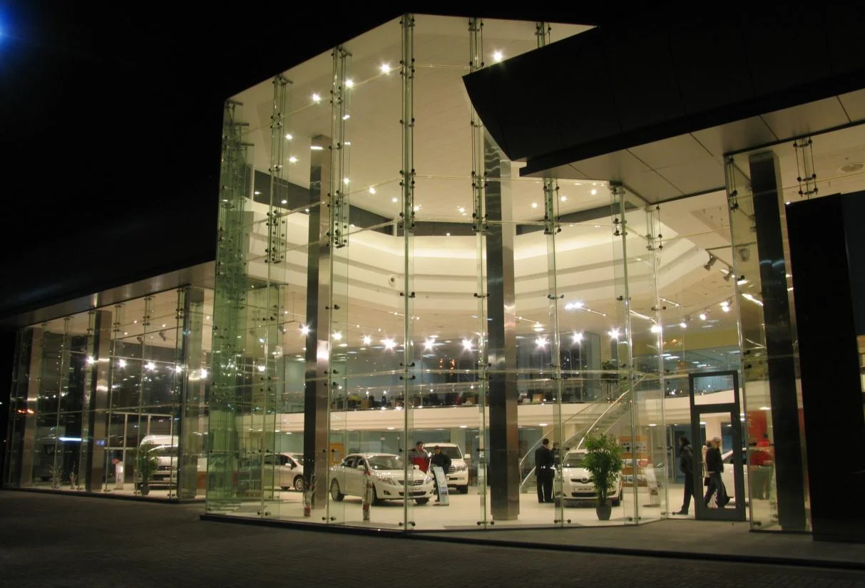 Toyota showroom Autosummit in Kyiv